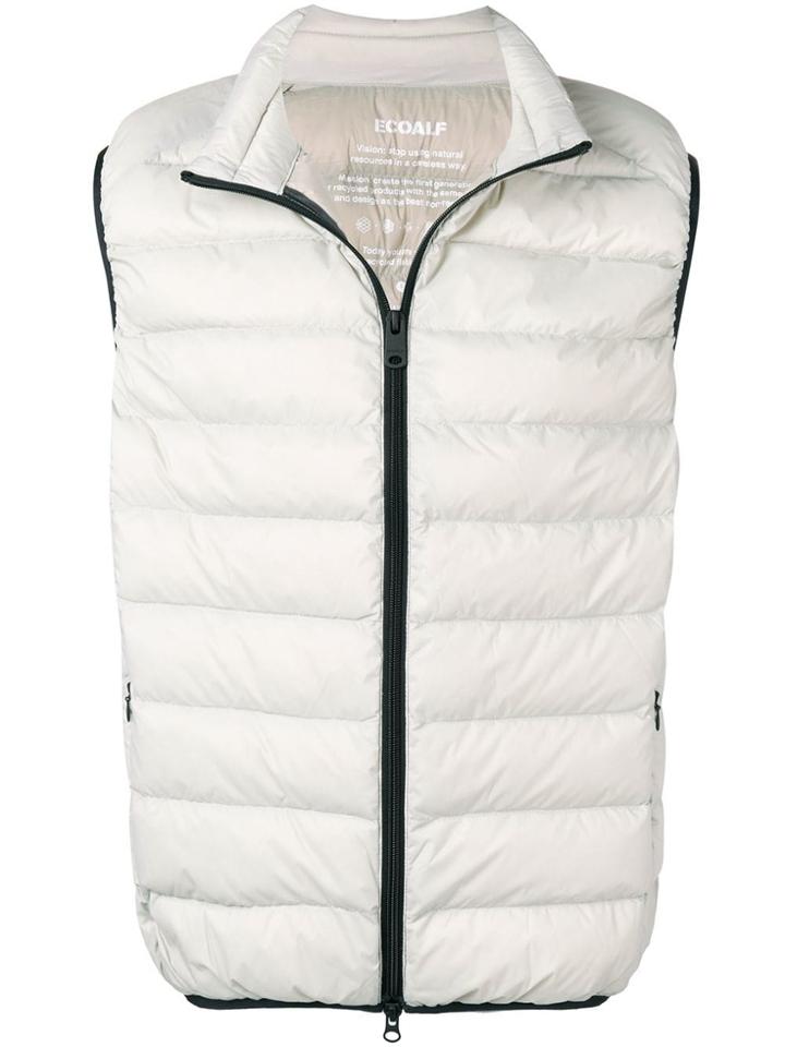 Ecoalf Padded Gilet - White