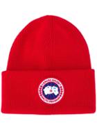 Canada Goose Embroidered Logo Beanie