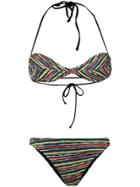 Missoni Mare Knitted Bikini Set - Black