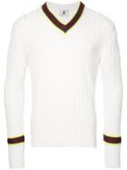 Calvin Klein Jeans Roll Neck Jumper - White