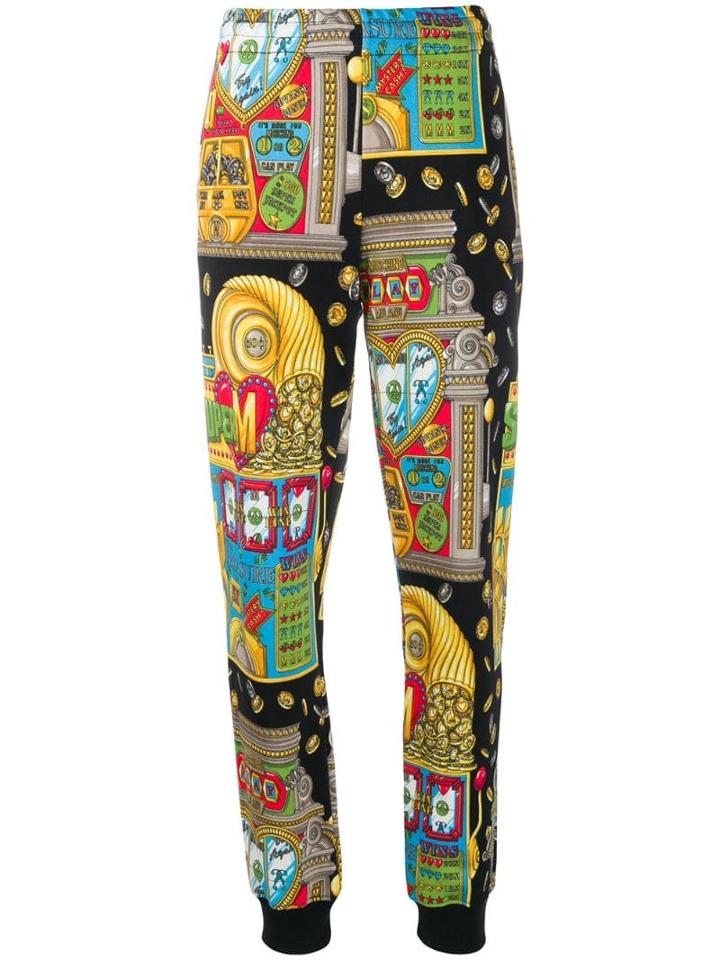 Moschino Slot Machine Track Pants - Black