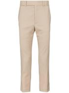 Haider Ackermann Tailored Wool Cropped Trousers - Neutrals