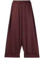 Toogood Baker Dropped Crotch Trousers - Red