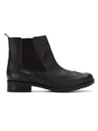 Blue Bird Shoes Leather Chelsea Boots - Black