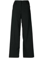 Mcq Alexander Mcqueen Wide Leg Pants - Black