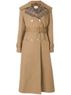 Gucci Butterfly Appliqué Gabardine Trench Coat - Nude & Neutrals
