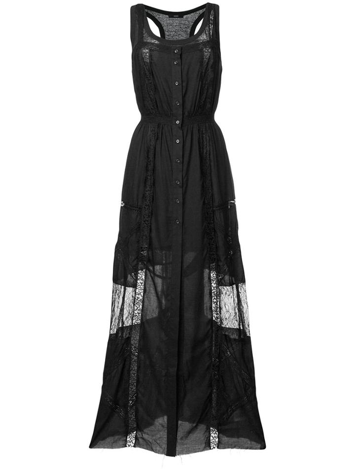 Diesel D-ales-a Maxi Dress - Black