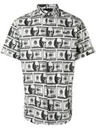 Philipp Plein 'dollar Bill' Print Shirt - White