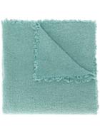 Faliero Sarti Flannel Scarf - Blue