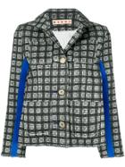 Marni Printed Buttoned Jacket - Green