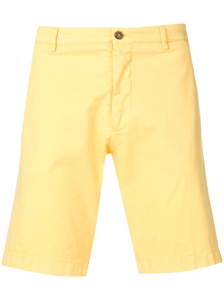Berwich Classic Bermuda Shorts - Yellow