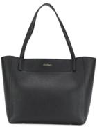 Salvatore Ferragamo Classic Open-top Tote - Black