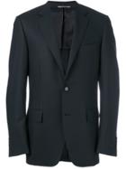 Canali Buttoned Up Jacket - Blue