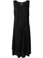 Ann Demeulemeester Drawstring Waist Dress, Women's, Size: 36, Black, Silk/rayon