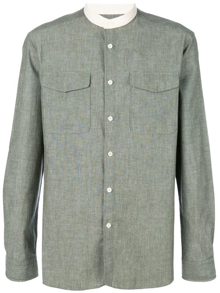 Kent & Curwen Band Collar Shirt - Unavailable