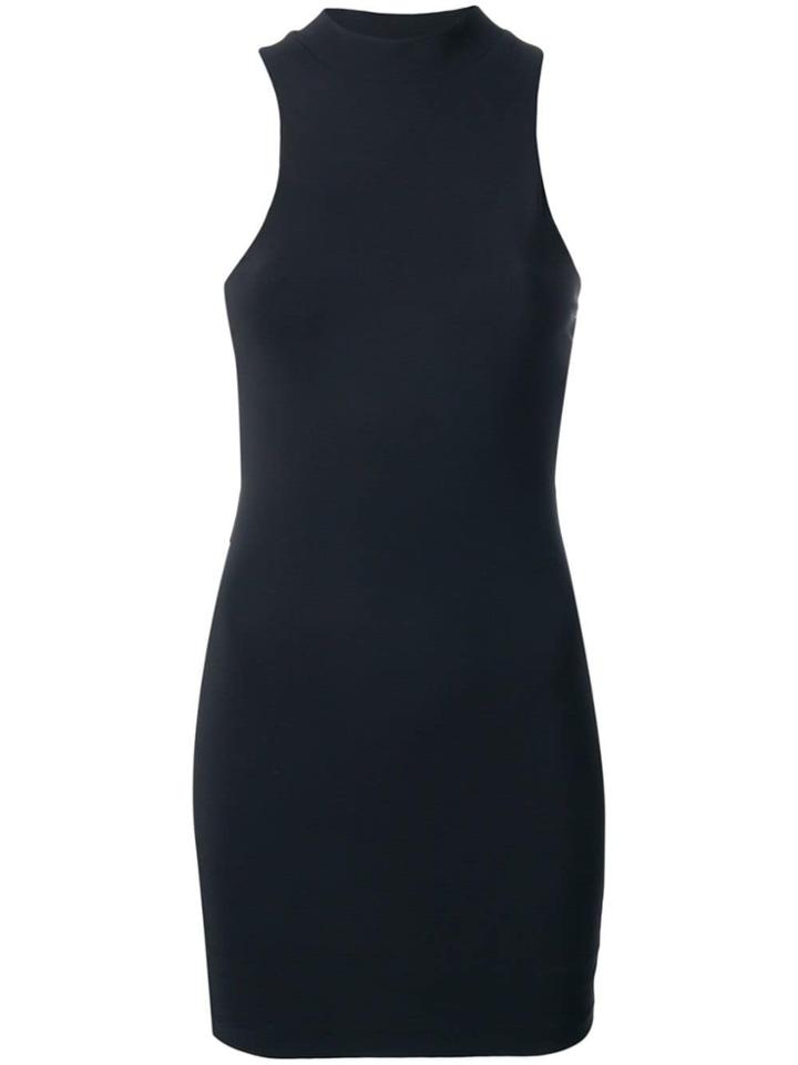 T By Alexander Wang Lace-up Mini Dress - Neutrals
