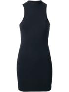 T By Alexander Wang Lace-up Mini Dress - Neutrals