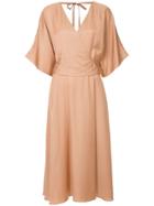 Ginger & Smart Merge Flared Midi Dress - Nude & Neutrals