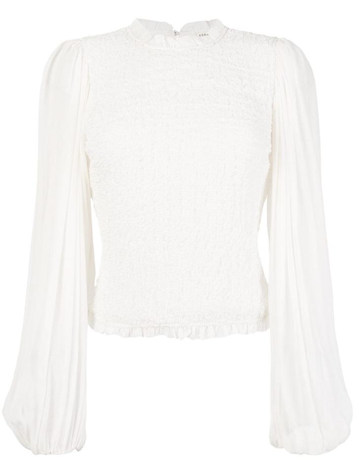 Ulla Johnson Chandra Blouse - Nude & Neutrals