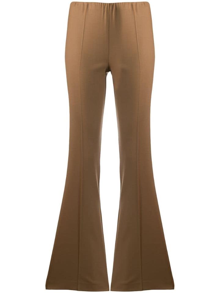 P.a.r.o.s.h. Flared Trousers - Brown
