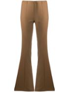 P.a.r.o.s.h. Flared Trousers - Brown