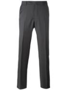 Ermenegildo Zegna Tailored Pants, Men's, Size: 48, Grey, Wool/viscose