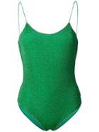 Oseree - Lumiere Swimsuit - Women - Polyamide/polyester/spandex/elastane - S, Green, Polyamide/polyester/spandex/elastane