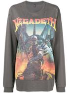 R13 Megadeth Sweatshirt - Grey