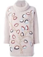 Antonio Marras Embellished Chunky Sweater