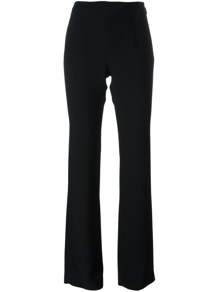 Msgm High Waist Trousers - Black
