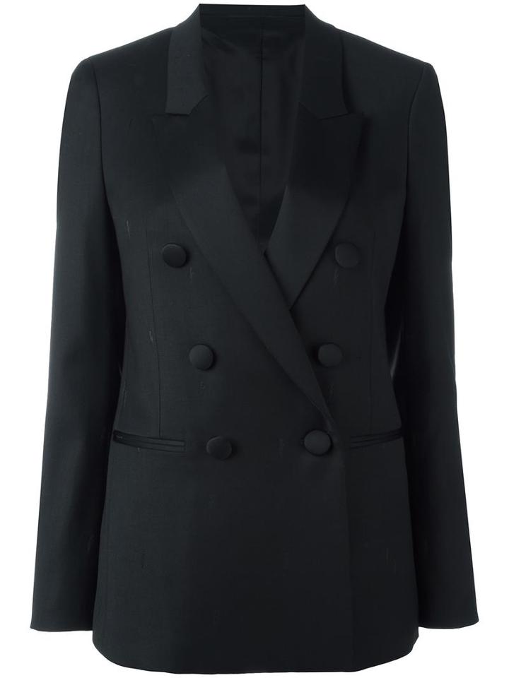 Neil Barrett Tuxedo Jacket, Women's, Size: 42, Black, Viscose/polyester/spandex/elastane/viscose