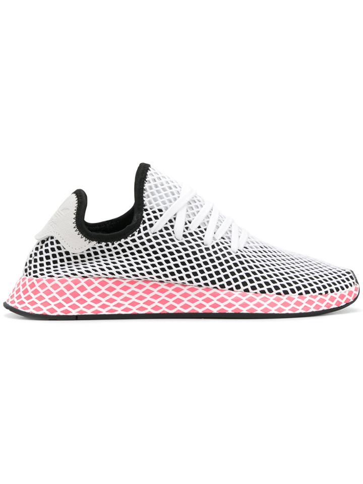 Adidas Deerupt Running Sneakers - White