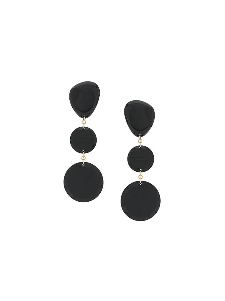 Isabel Marant Bright Rounded Earrings - Black