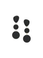Isabel Marant Bright Rounded Earrings - Black