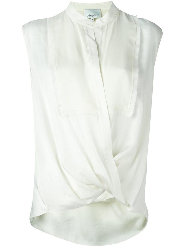 3.1 Phillip Lim Draped Sleeveless Blouse