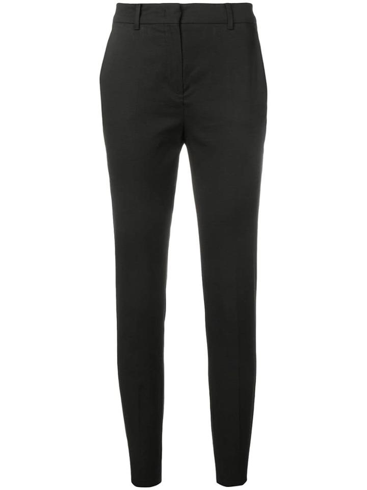 Max Mara Tailored Cropped Trousers - Black
