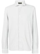 Dell'oglio Classic Long-sleeved Shirt - Grey