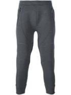 Neil Barrett Biker Track Pants, Men's, Size: Small, Grey, Viscose/spandex/elastane/lyocell/cotton