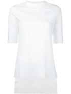 Y-3 Circle Print T-shirt, Women's, Size: Medium, White, Organic Cotton/spandex/elastane