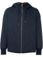 Moncler Gamme Bleu Reversible Hooded Jacket, Men's, Size: 5, Blue, Polyamide/cotton/feather Down/nylon