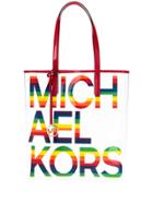 Michael Michael Kors Large Logo Tote Bag - White