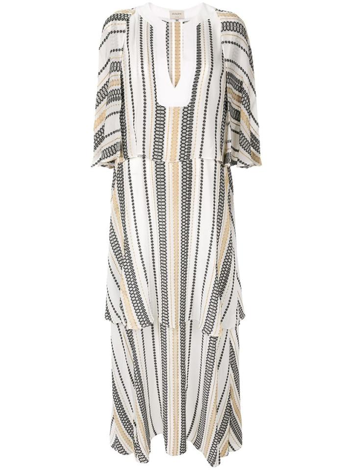 Zeus+dione Tunic Style Maxi Dress - White