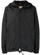 Burberry Archive Logo Print Lightweight Jacket - Black