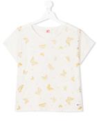 American Outfitters Kids Teen Butterfly Print T-shirt - Nude &