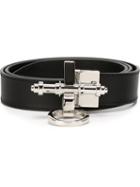 Givenchy 'obsedia' Belt, Men's, Size: 95, Black, Leather