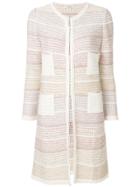 Charlott Long Cardigan - Pink & Purple