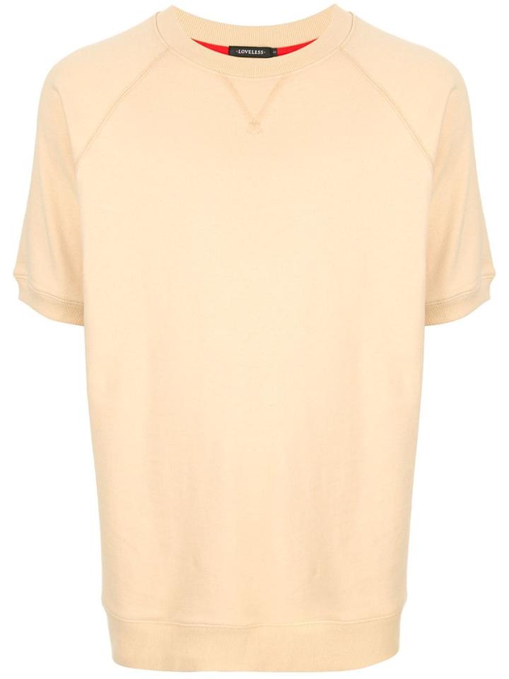 Loveless Short Sleeve Sweatshirt - Yellow