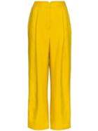 Roksanda Radella Wool-blend Trousers - Yellow