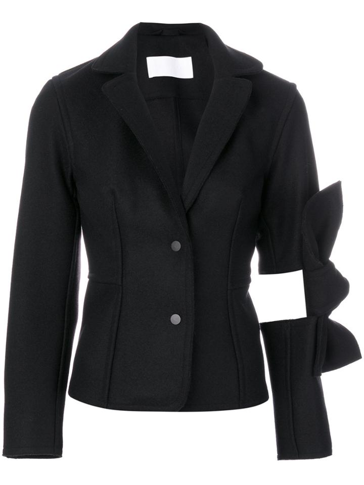 Roberts Wood Bow Embellished Jacket - Black