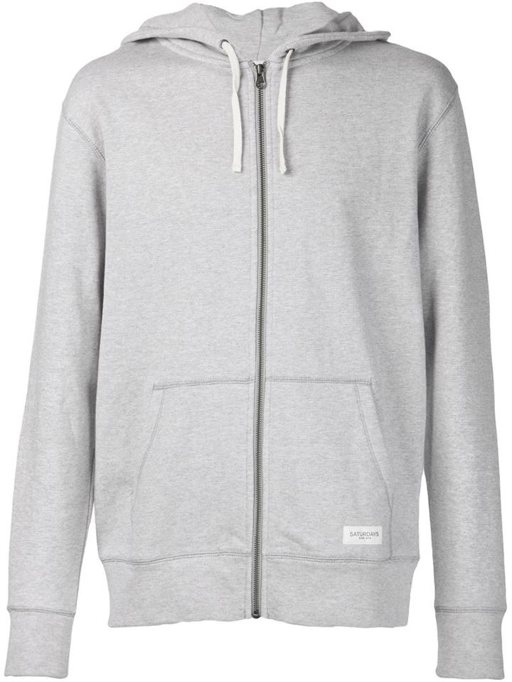 Saturdays Surf Nyc Fleece Zip Hoodie